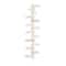 6 Packs: 14 ct. (84 total) Rose Quartz Spike Beads by Bead Landing™